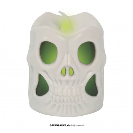 VELA CALAVERA LED 6 CMS
